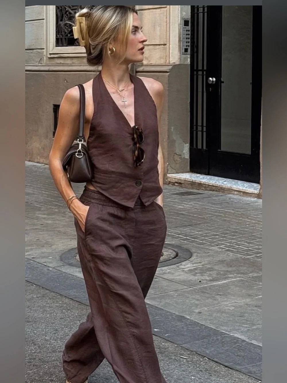 Zara (Coordinating Set) PANTS & VEST (NWT)